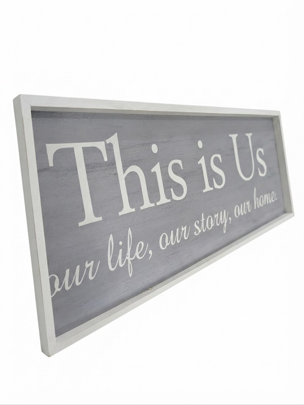 3ft Wood Wall Hanging Sign Decor — "This Is Us" Our Life Our Story Our Home 🏡